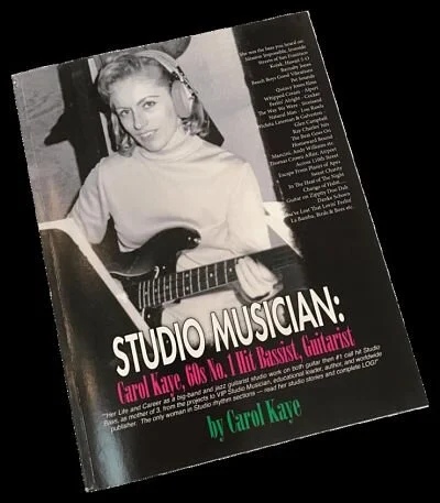 CAROL KAYE the first lady on bass 廃盤CD Carol Kaye Autobiography